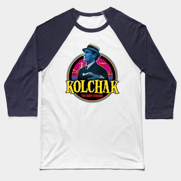 Kolchak Vintage Baseball T-Shirt by Trazzo